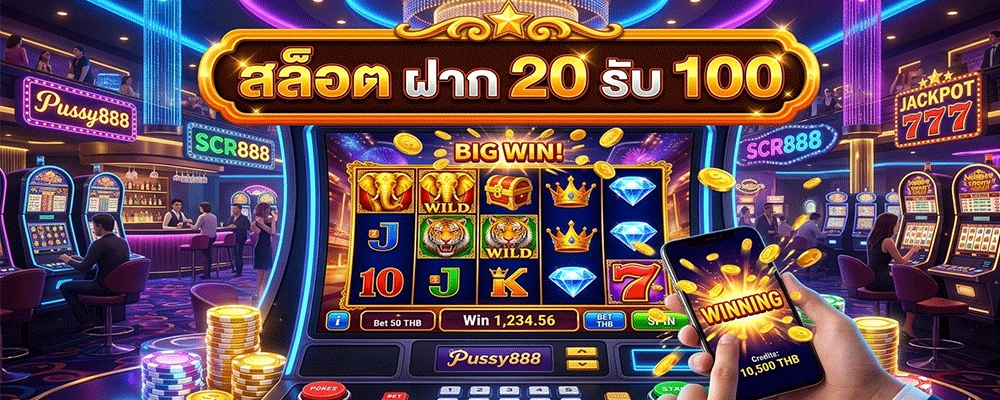 สล็อต ฝาก 20 รับ 100