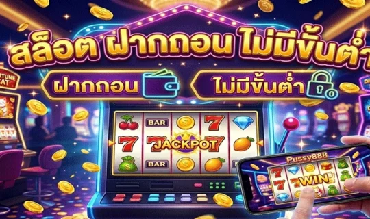 สล็อต ฝากถอน ไม่มี ขั้นต่ำ