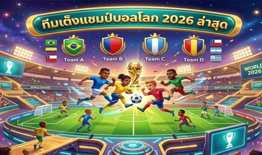 ทีมเต็งแชมป์บอลโลก 2026 ล่าสุด