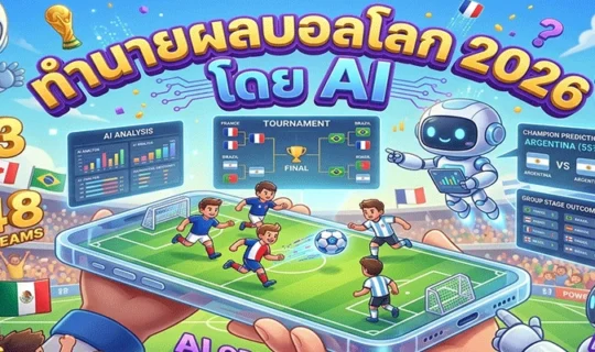 ทำนายผลบอลโลก 2026 โดย AI