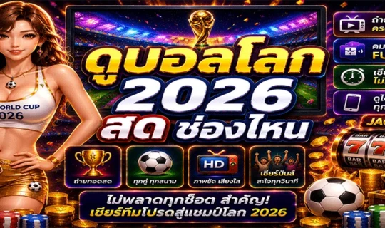 ดูบอลโลก 2026 สด ช่องไหน