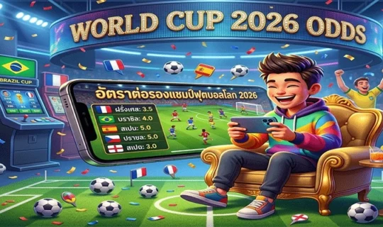 อัตราต่อรองแชมป์ฟุตบอลโลก 2026