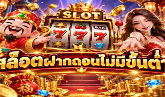 สล็อตฝากถอนไม่มีขั้นต่ำ